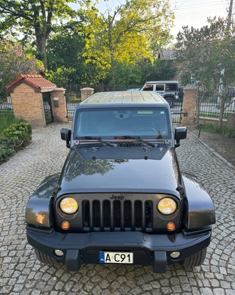 Jeep Wrangler cena 132000 przebieg: 160251, rok produkcji 2016 z Piaski małe 562